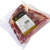 Bacon natural Cárnicas Ortín en pieza envasada al vacío.