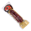 Chorizo artesano picante Cárnicas Ortín envasado al vacío.