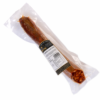 Chorizo cular Cárnicas Ortín en pieza envasada al vacío.