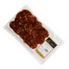 Chorizo cular extra fileteado Cárnicas Ortín en envase al vacío.
